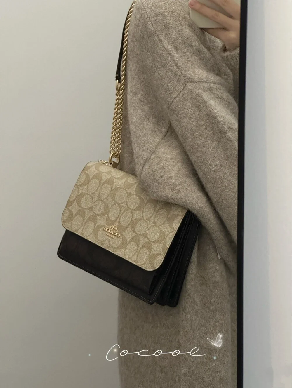 NWT Coach Klare Crossbody Bag In Blocked Signature CanvasCD866 - $428